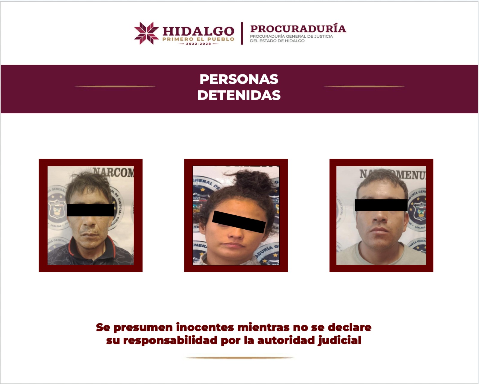 Detectaron una camioneta sospechosa y el operativo terminó con importantes aseguramientos en Tezontepec de Aldama.