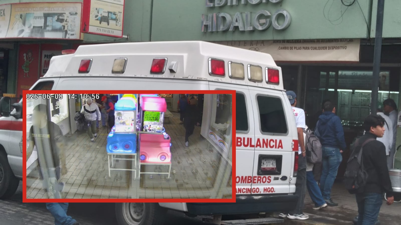 Detienen a tres personas tras robo a joyería en el centro de Tulancingo