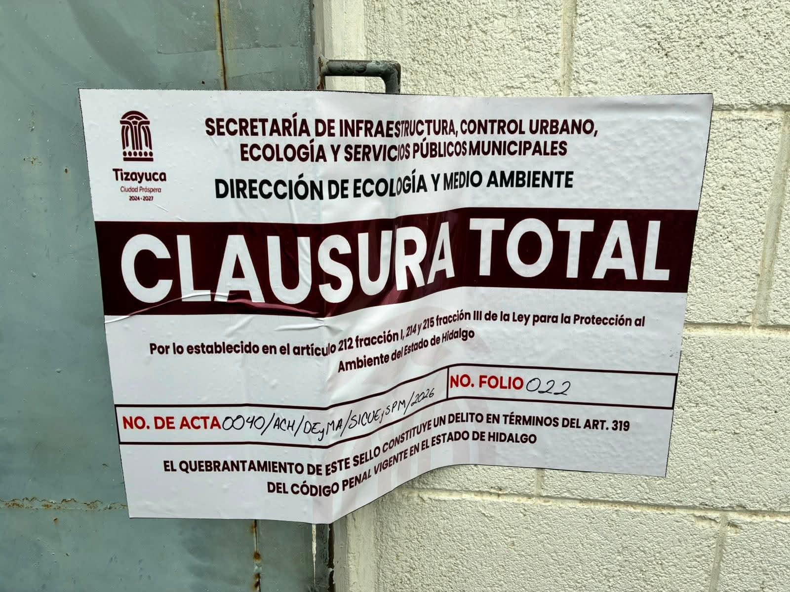 Aguas negras e infecciones: revelan el millonario plan de encofrado para frenar la peste industrial en el Nuevo Tizayuca.