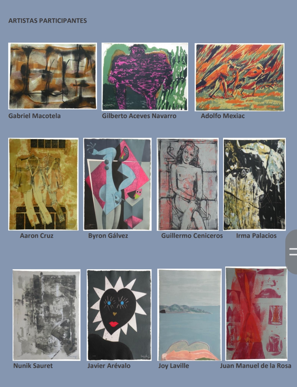 exposición de la Generación de la Ruptura durante junio