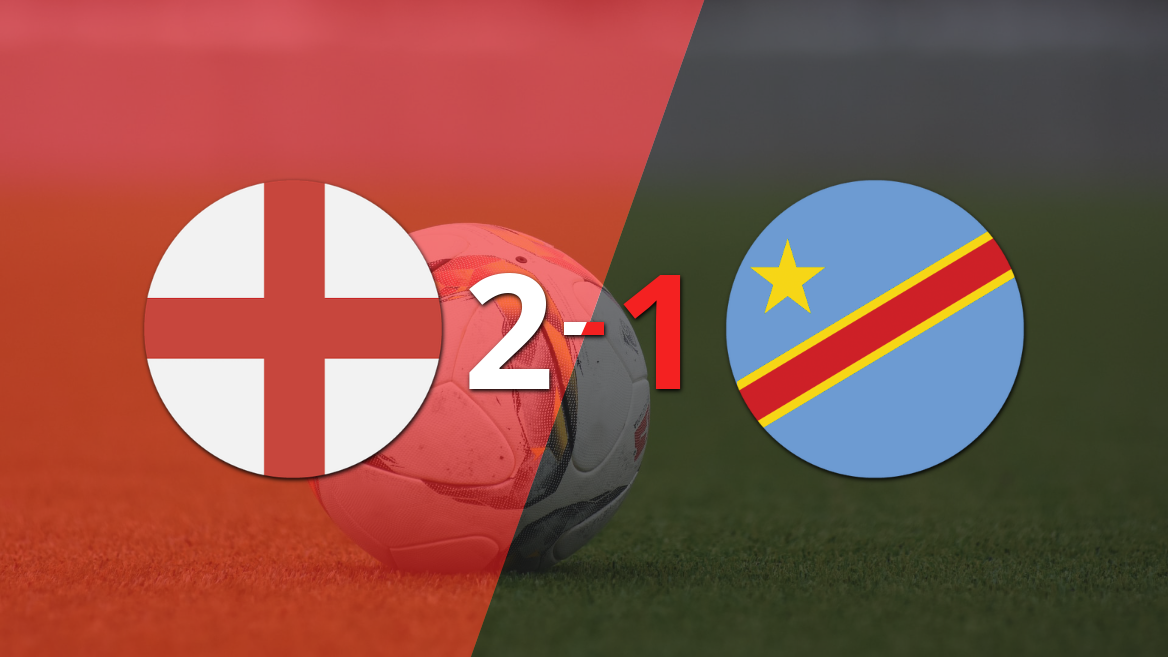 Mundial 2026: Inglaterra logró una victoria por 2 a 1 frente a RD Congo