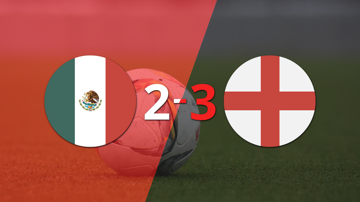 Mundial 2026: Inglaterra logró una victoria por 3 a 2 frente a México