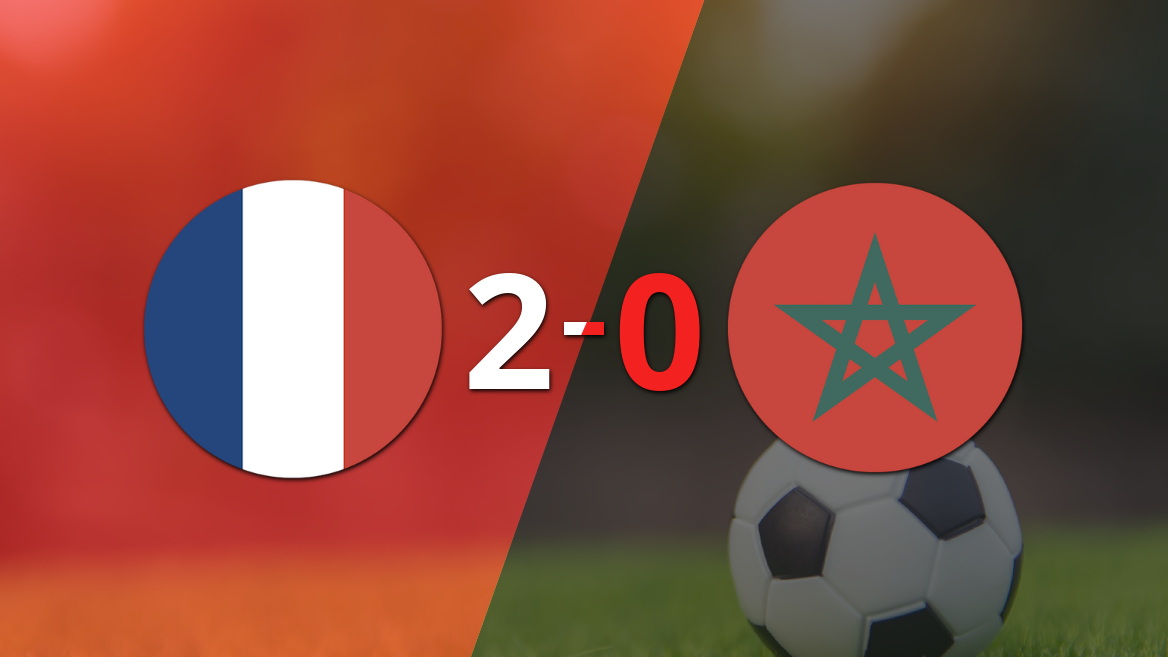 Mundial 2026: Francia sacó el triunfo por 2-0 ante Marruecos