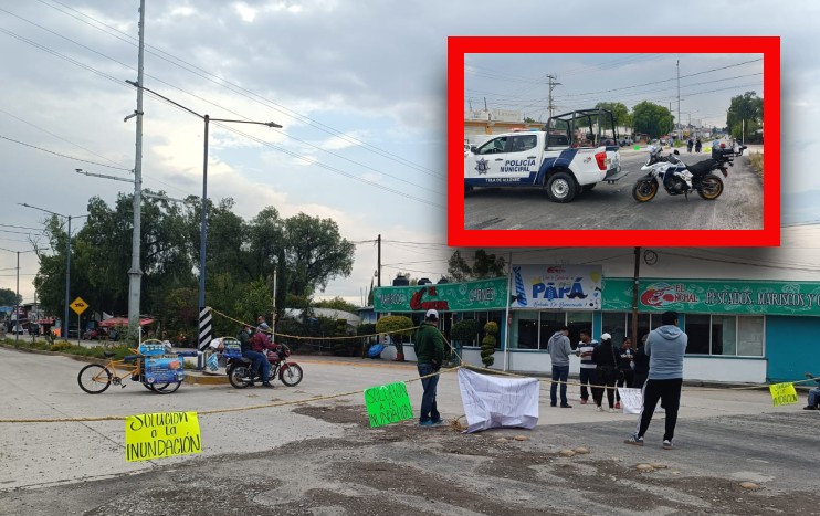 Bloqueo en la Jorobas-Tula vecinos de El Cielito exigen atención tras inundaciones