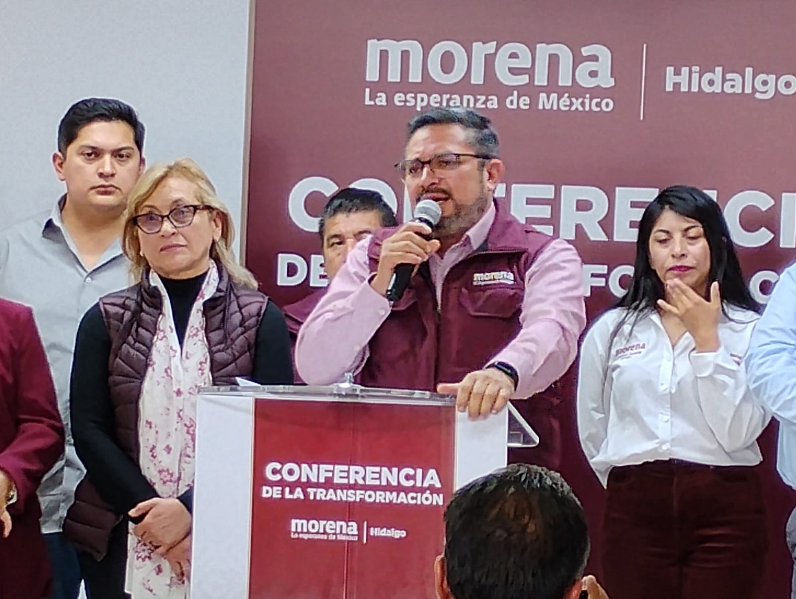 Marco Rico dirigente de Morena Hidalgo