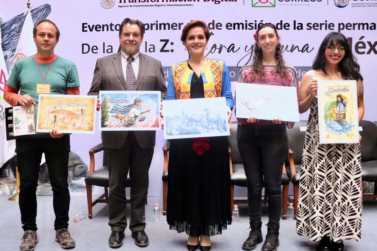 Correos de México difunde la riqueza natural del país con nueva colección de estampillas