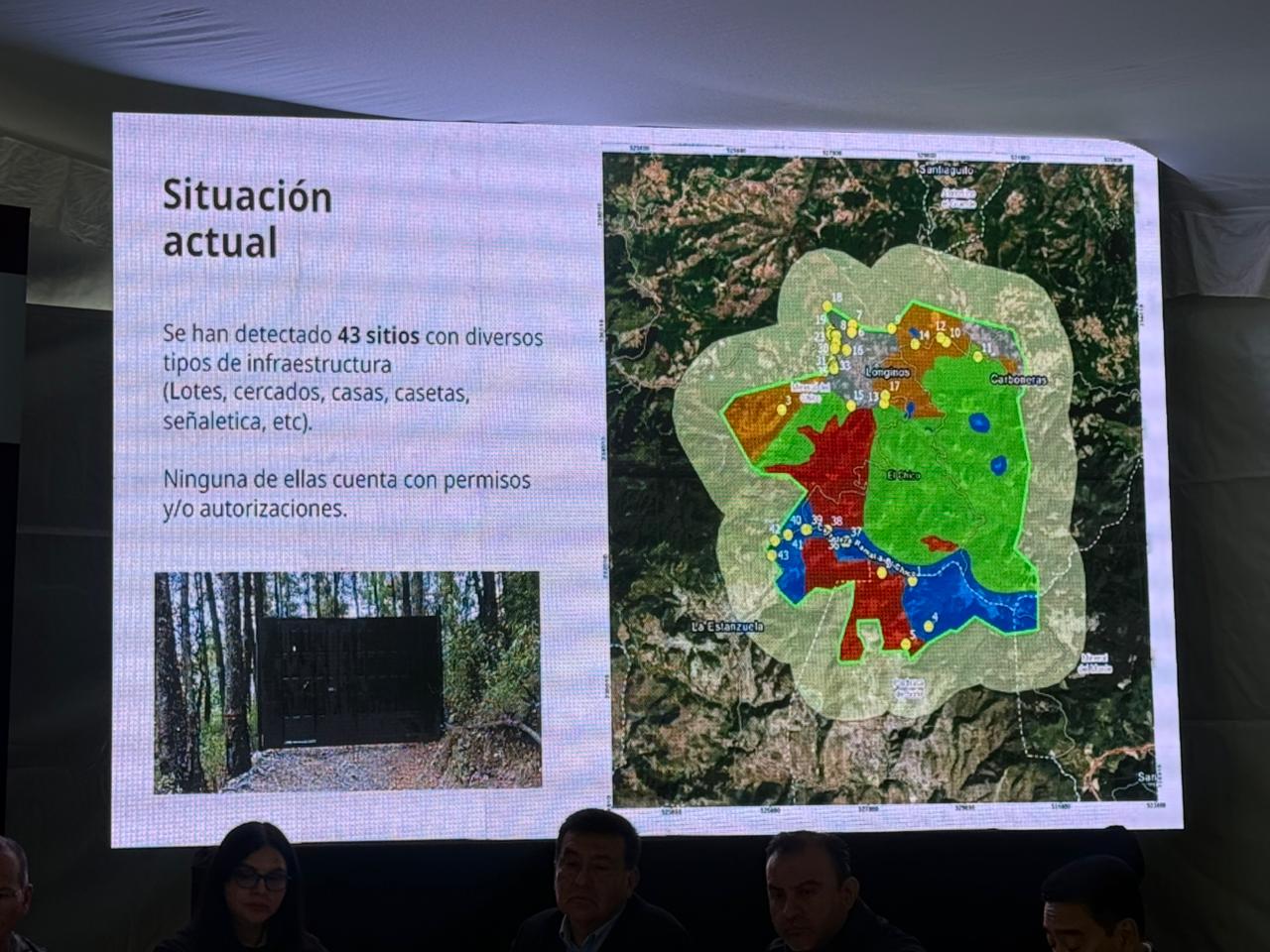 Detectan 43 construcciones irregulares en el Parque Nacional El Chico; suspenden cinco obras y clausuran una