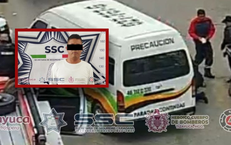 Detienen a responsable de atropellamiento a adulto mayor en Tizayuca
