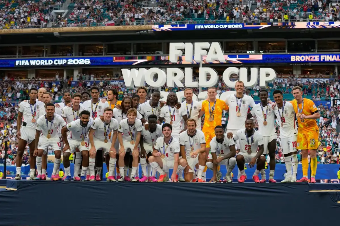 Inglaterra gana el partido por el tercer lugar del mundial contra Francia