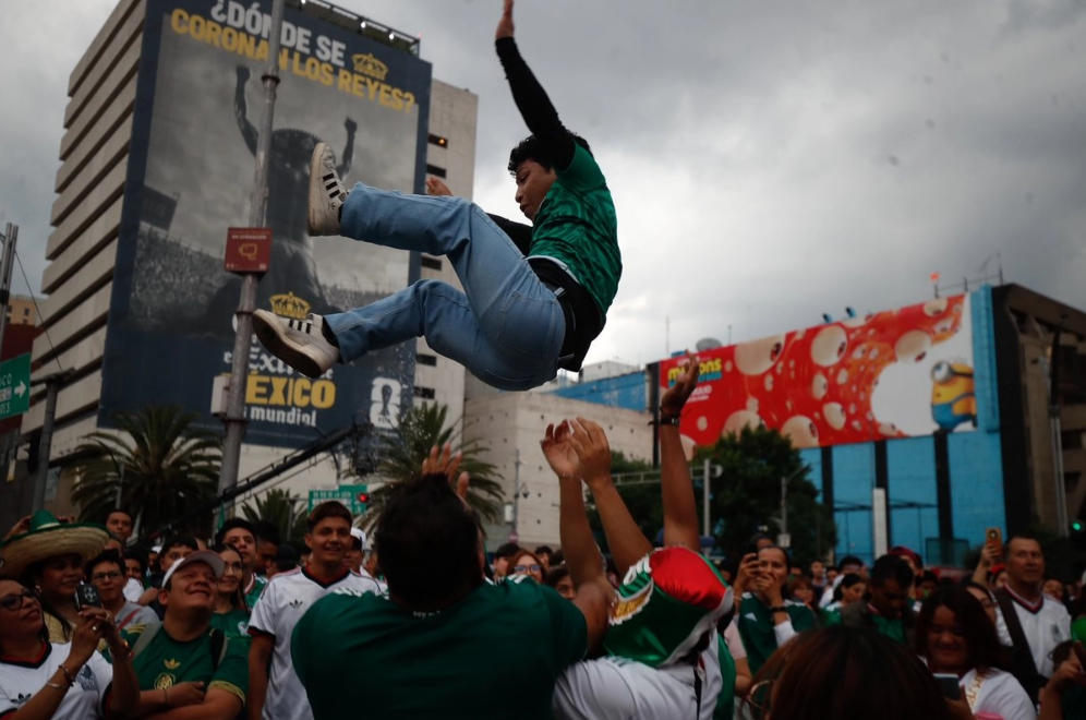 Quiere Volar, festejo de mexicanos durante el mundial