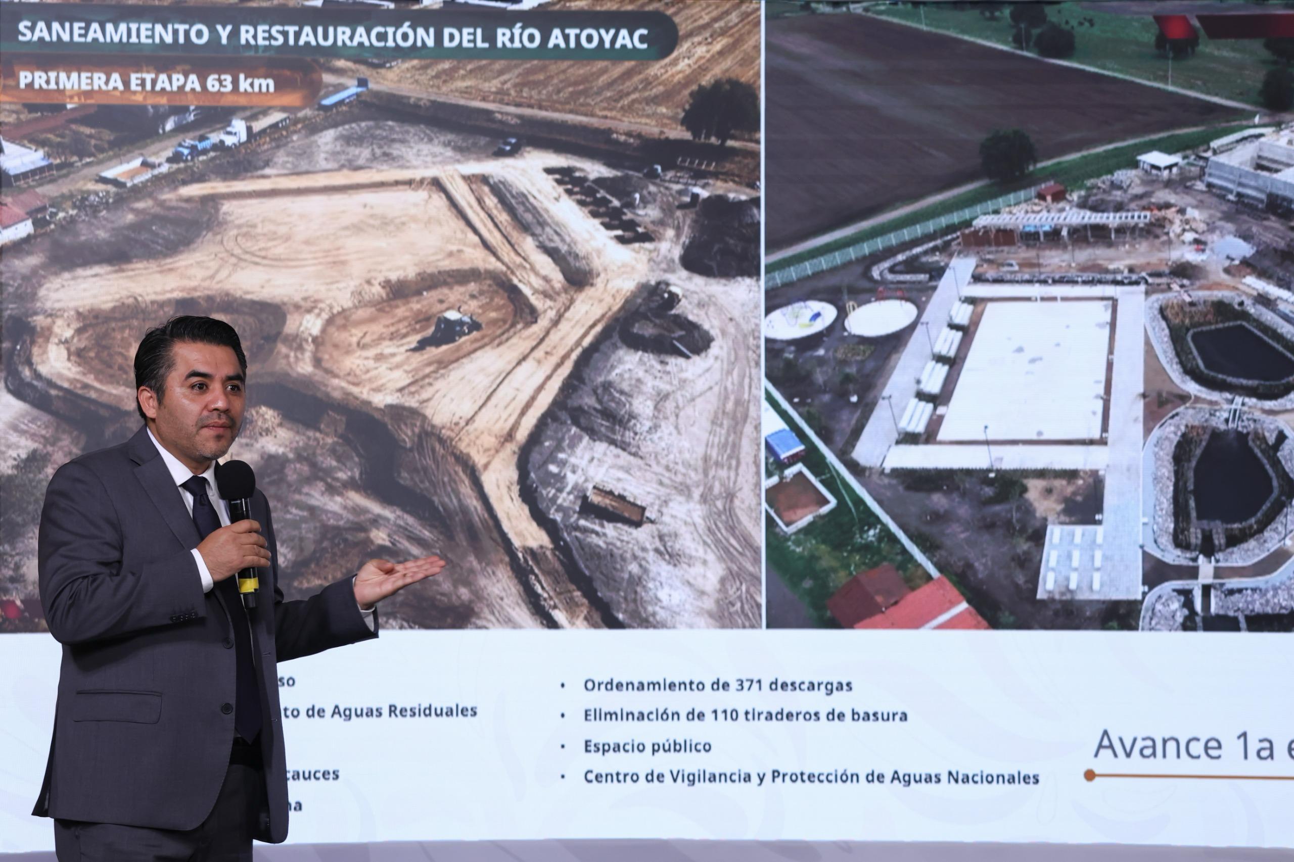 Sheinbaum va por el rescate de los ríos Atoyac, Lerma-Santiago y Tula