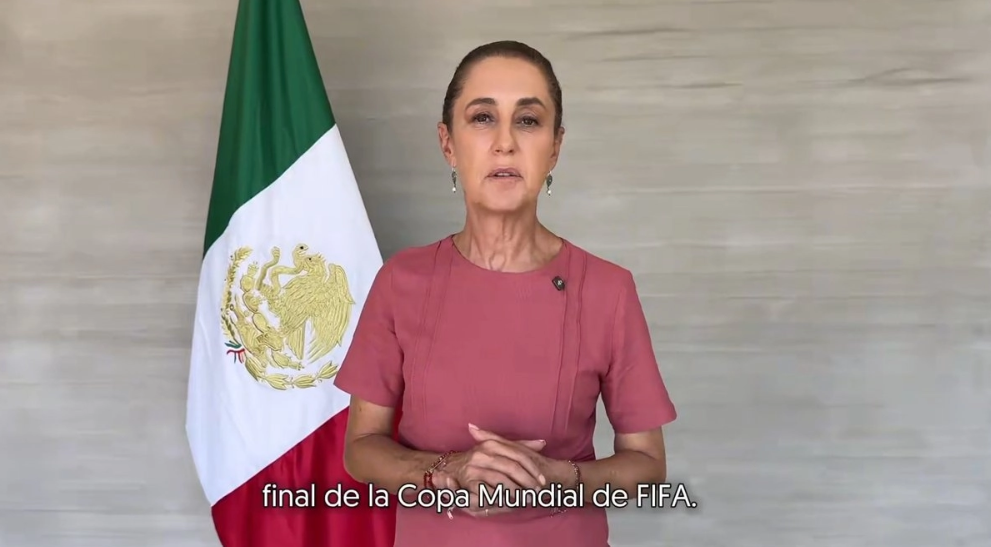 Sheinbaum viajará a la final del Mundial