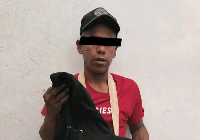 Vecinos de Ixmiquilpan identifican a presunto ladrón antes que las autoridades; hará trabajo comunitario
