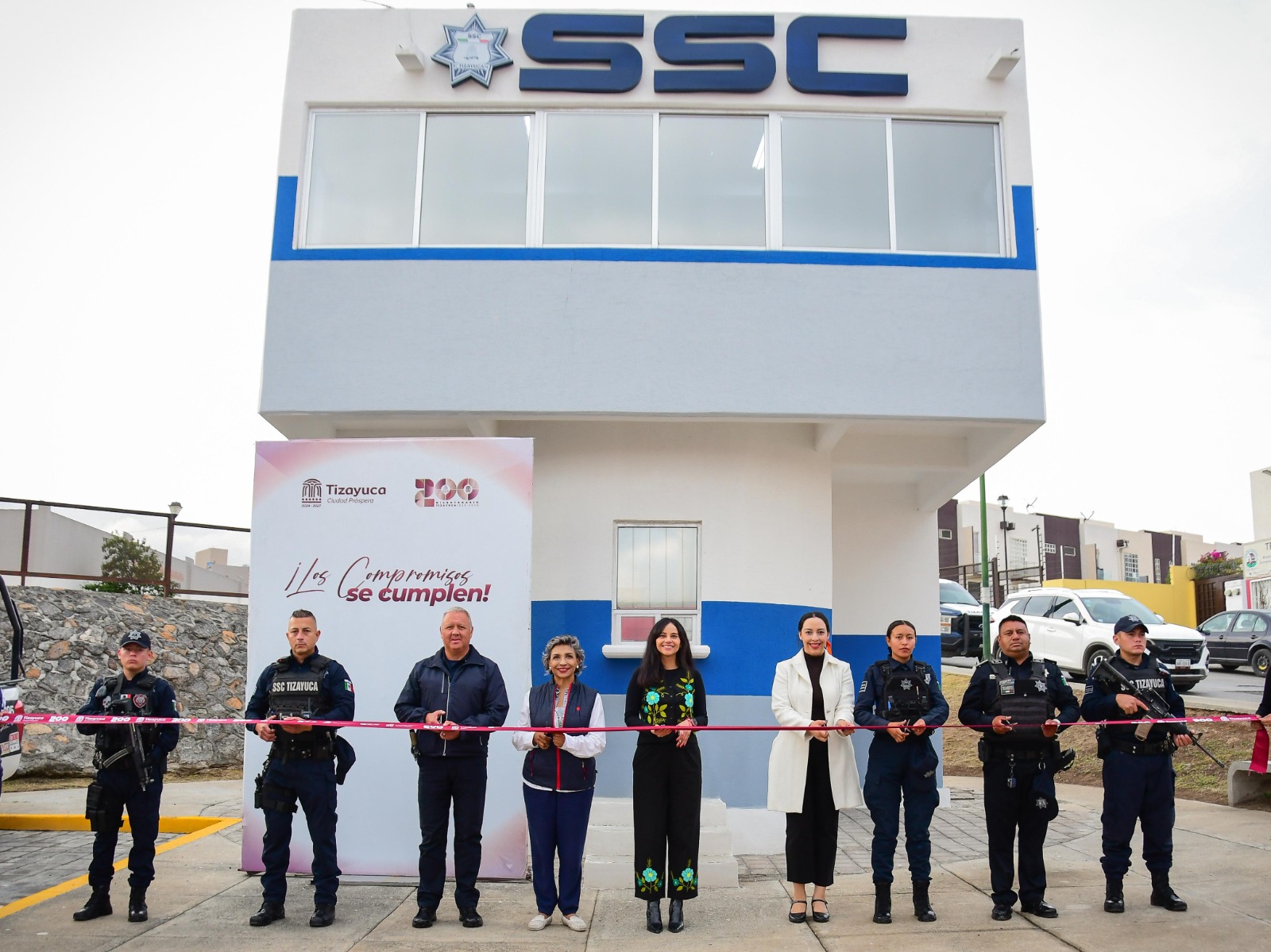 Tizayuca estrena Sendero Seguro y reabre módulo de vigilancia; prometen policías 24/7 en la zona