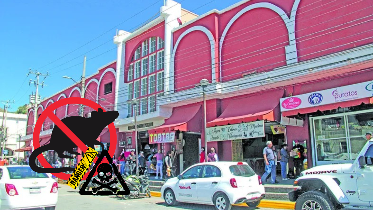 Un hombre fue hospitalizado tras ser encontrado inconsciente en el Mercado Primero de Mayo de Pachuca. Autoridades investigan la presunta ingestión de veneno para ratas.