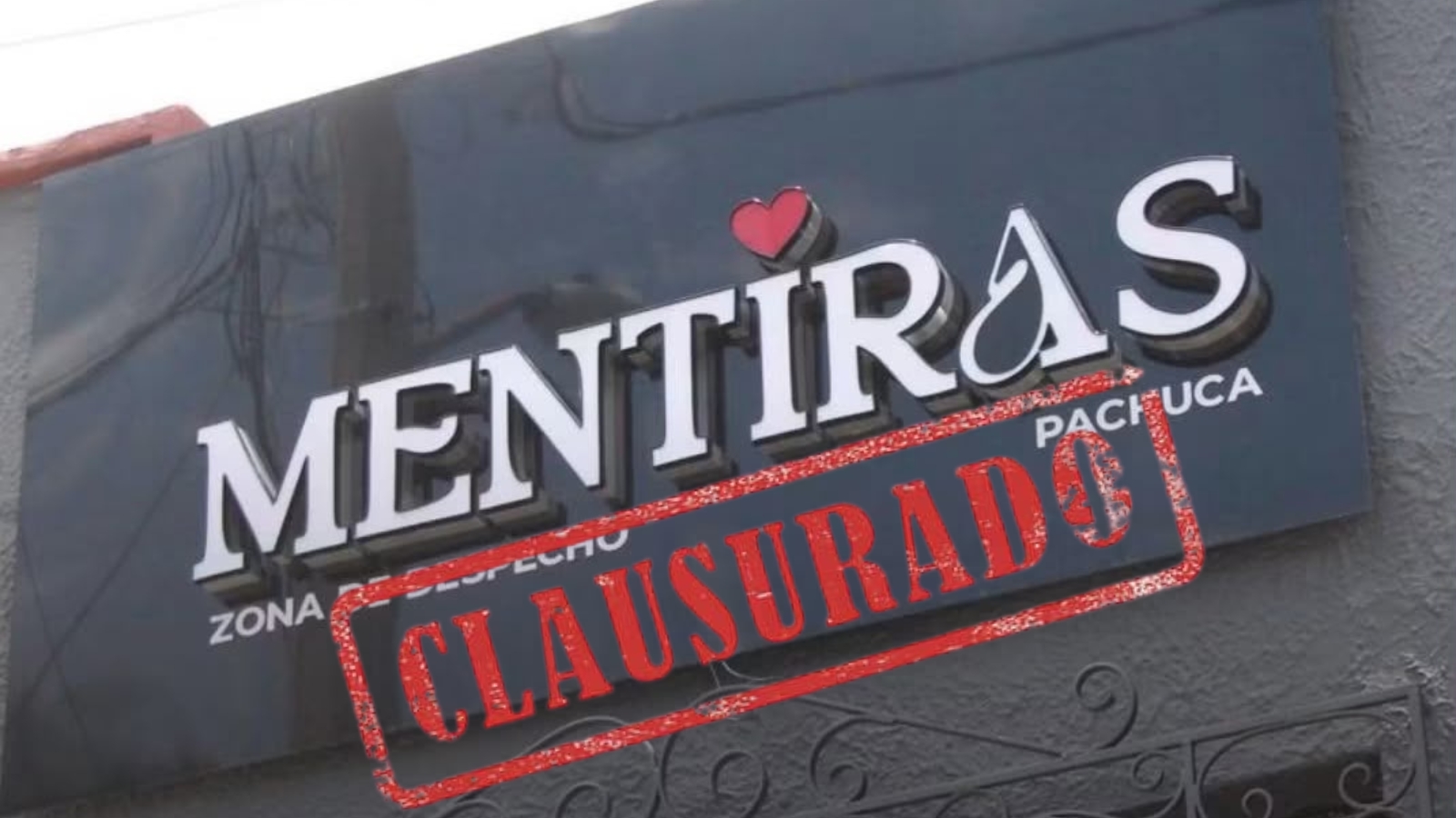 Bar mentiras clausurado