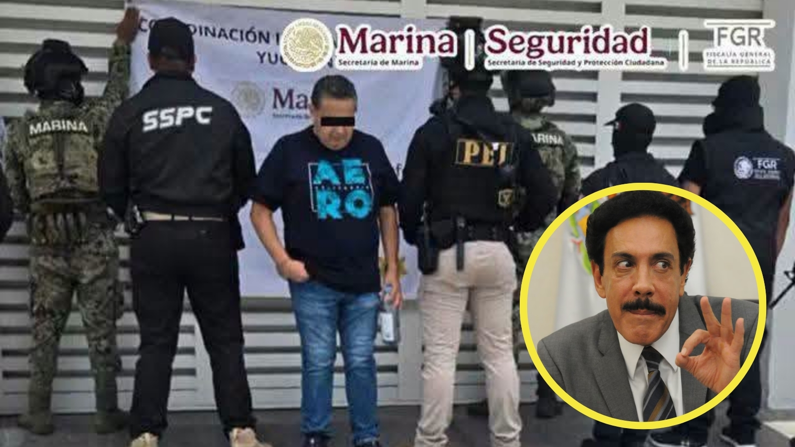 Documentos de contratos de Inmedicen y operativo federal relacionado con la investigación.