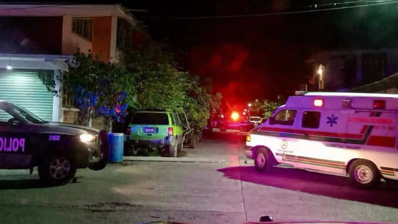 Operativo policial tras un presunto feminicidio en Puebla