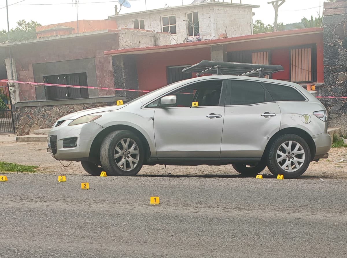 Sujetos a bordo de una motocicleta habrían participado en la agresión registrada en Chapantongo.