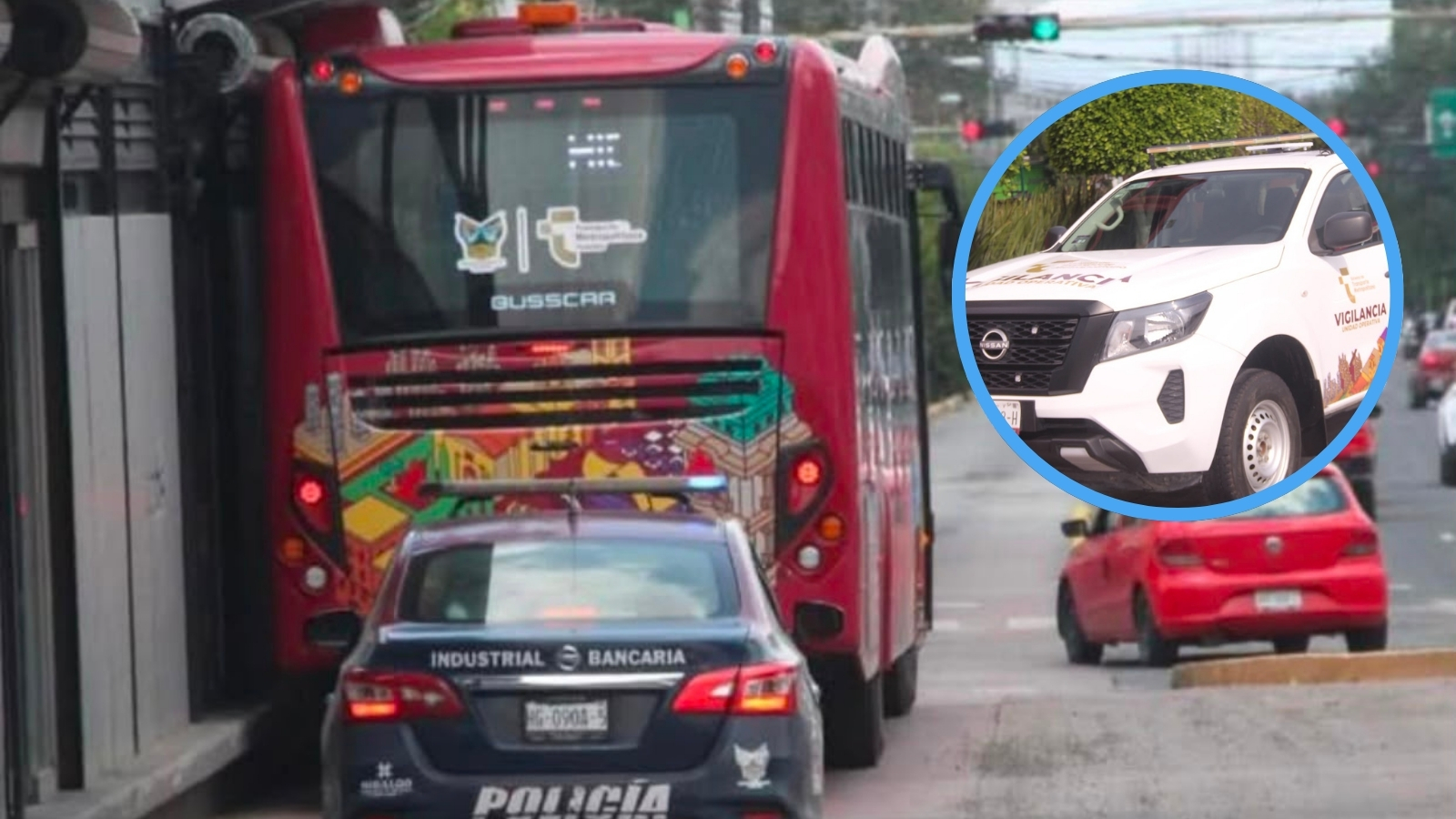 Semot confirma multas por invadir el carril del Tuzobús; unidades inspectoras contarán con cámaras