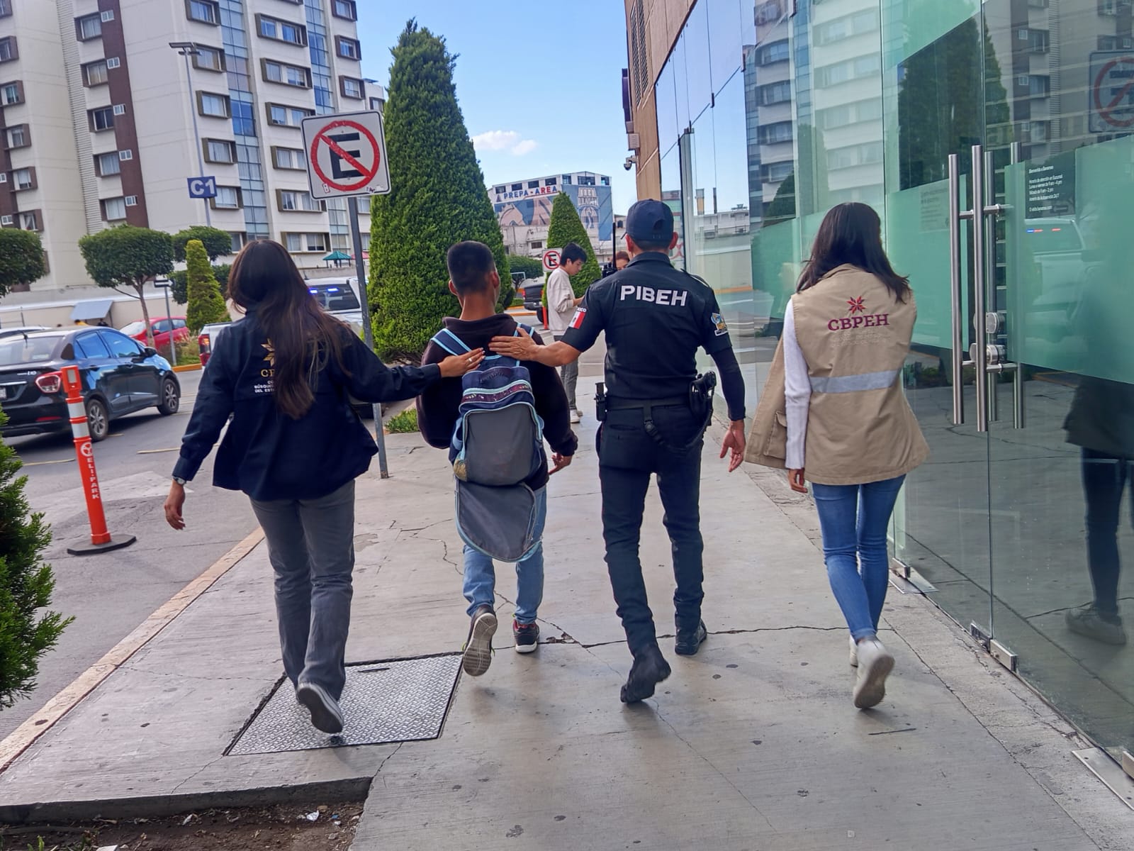 Joven localizado en Plaza Galerías