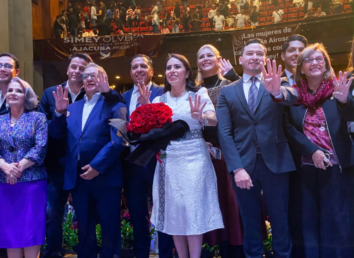 Segundo informe de la senadora Simey Olvera
