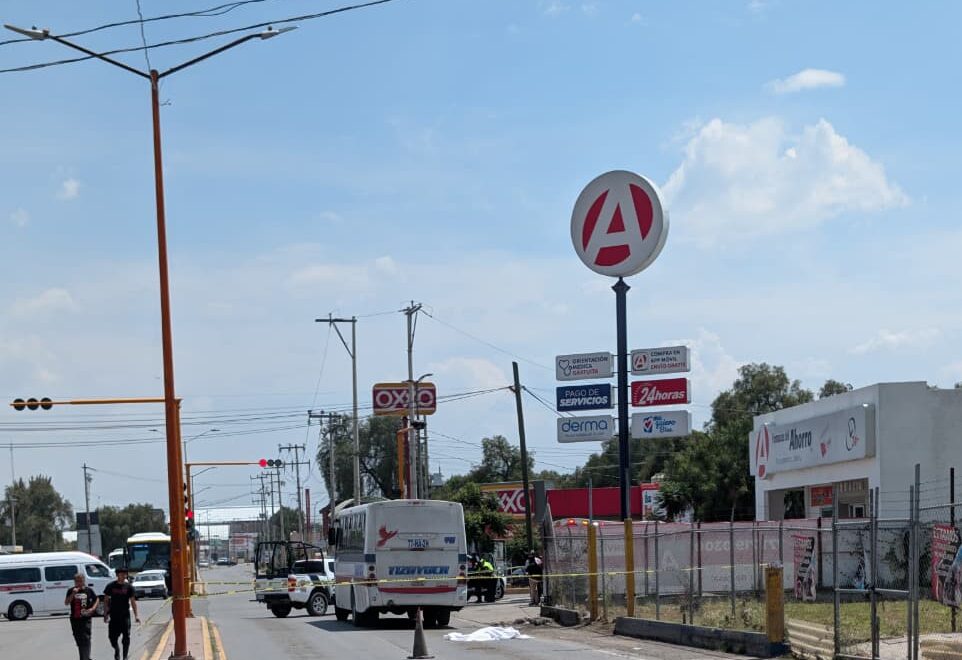 Fallece vendedor tras atropello de autobús colectivo en Tizayuca