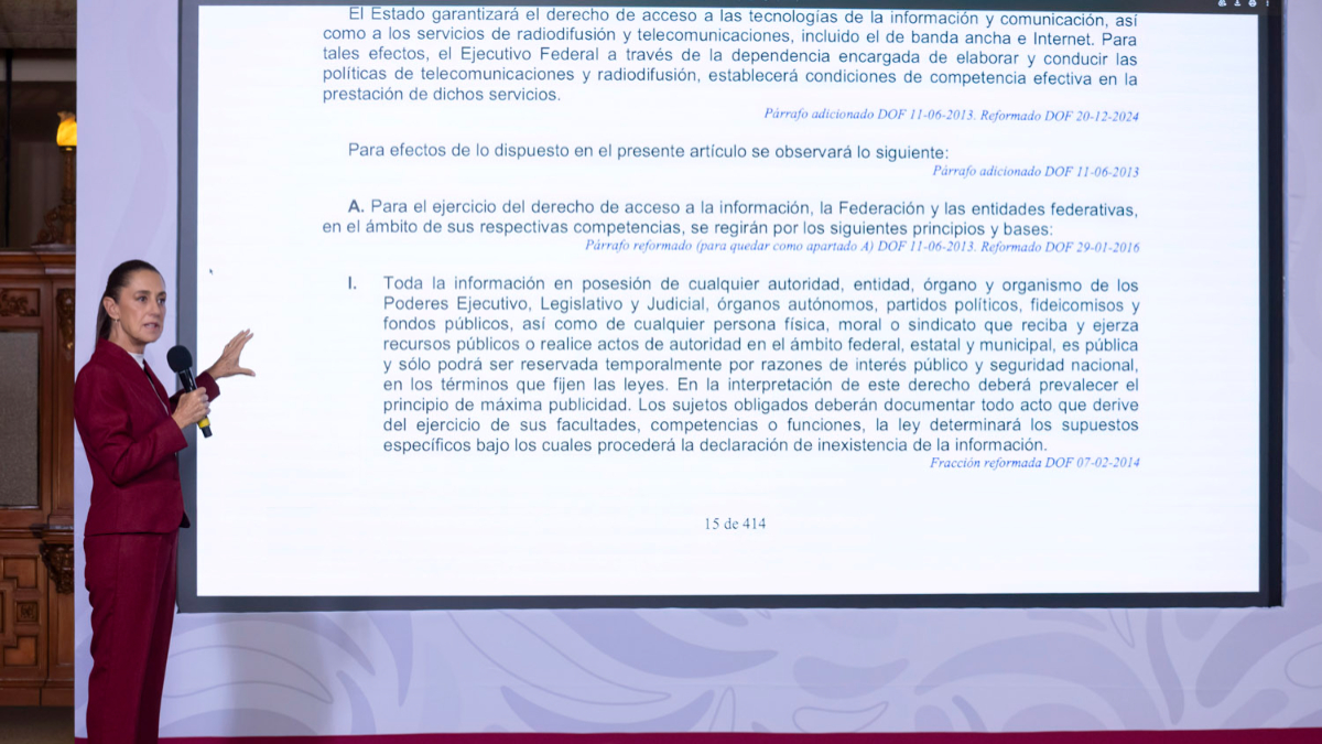 Blinda decreto transparencia; abrirán más información