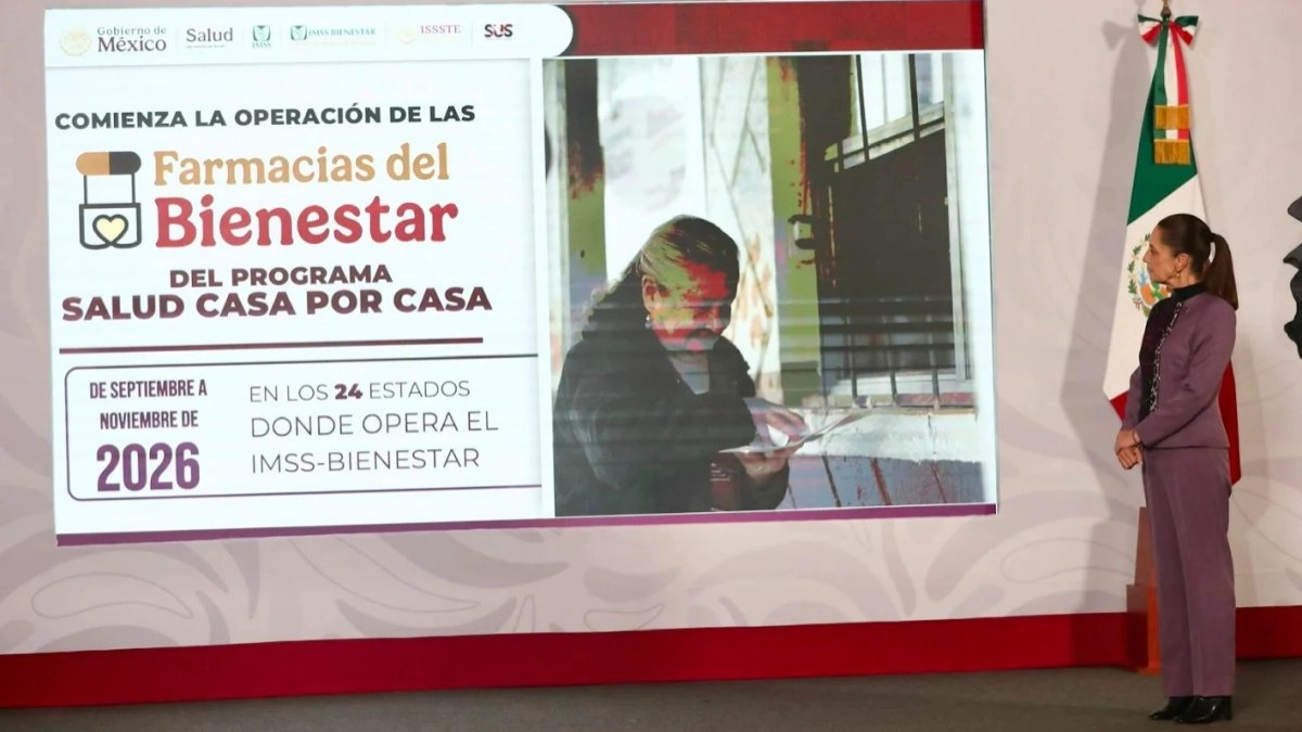 Claudia Sheinbaum anunció la ampliación de la red de atención primaria del IMSS Bienestar para 2027.