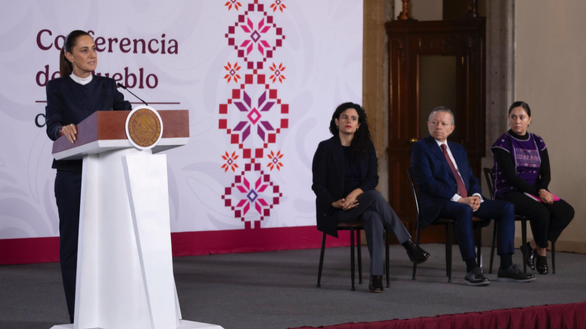 México recuperó más de 5 mdd vinculados con la red de corrupción de García Luna, informó Sheinbaum. La UIF explicará el procedimiento.