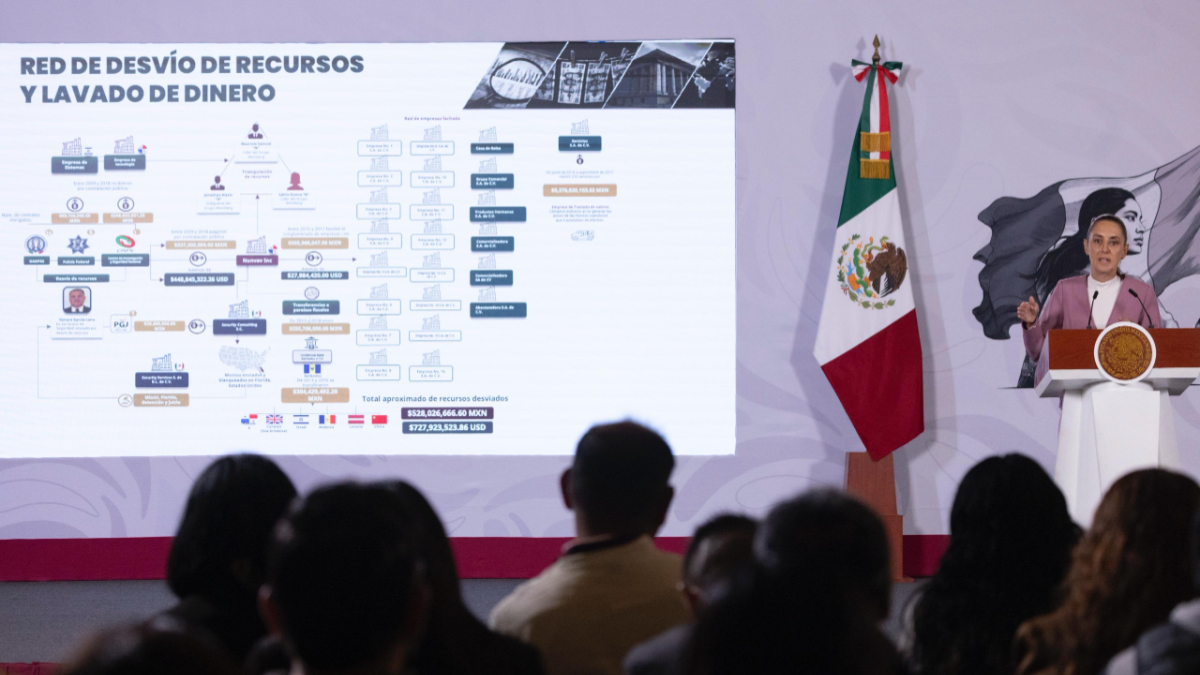 México recuperó 5.8 millones de dólares mediante un litigio relacionado con operaciones atribuidas a la red investigada de García Luna.