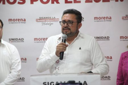 Marco Antonio Rico Mercado dirigente de Morena Hidalgo