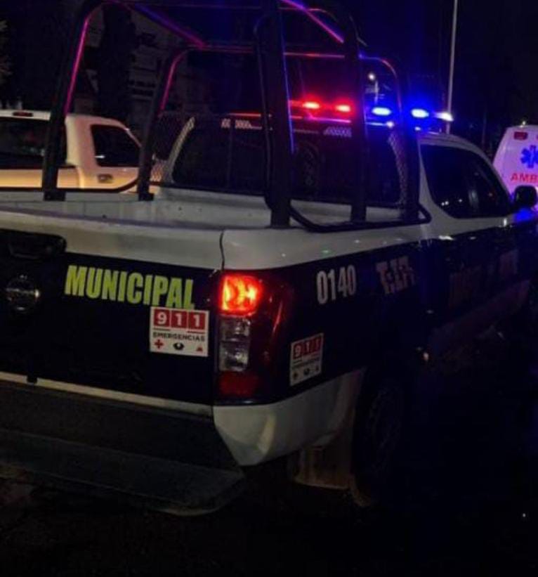Comerciantes de Tizayuca durante operativo policial