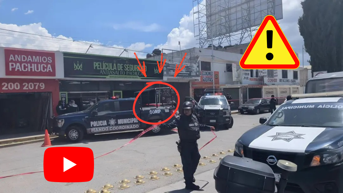 Revelan VIDEO de momento exacto en que comando armado ejecuta a hombre en bulevar Minero de Pachuca