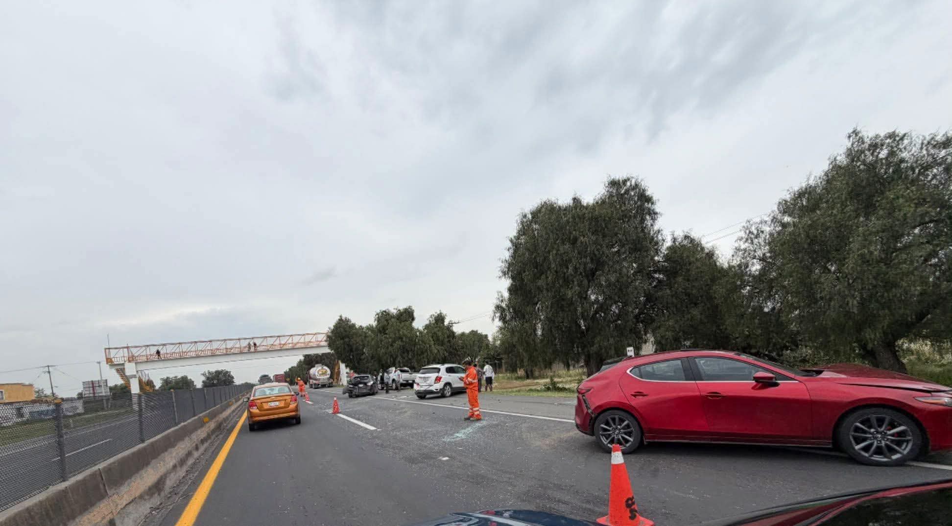 El accidente provocó tráfico lento rumbo a Pachuca. Esto es lo que se sabe hasta ahora sobre el percance.