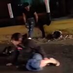 Motocicleta involucrada en accidente vial sobre el bulevar Bicentenario de Tulancingo.