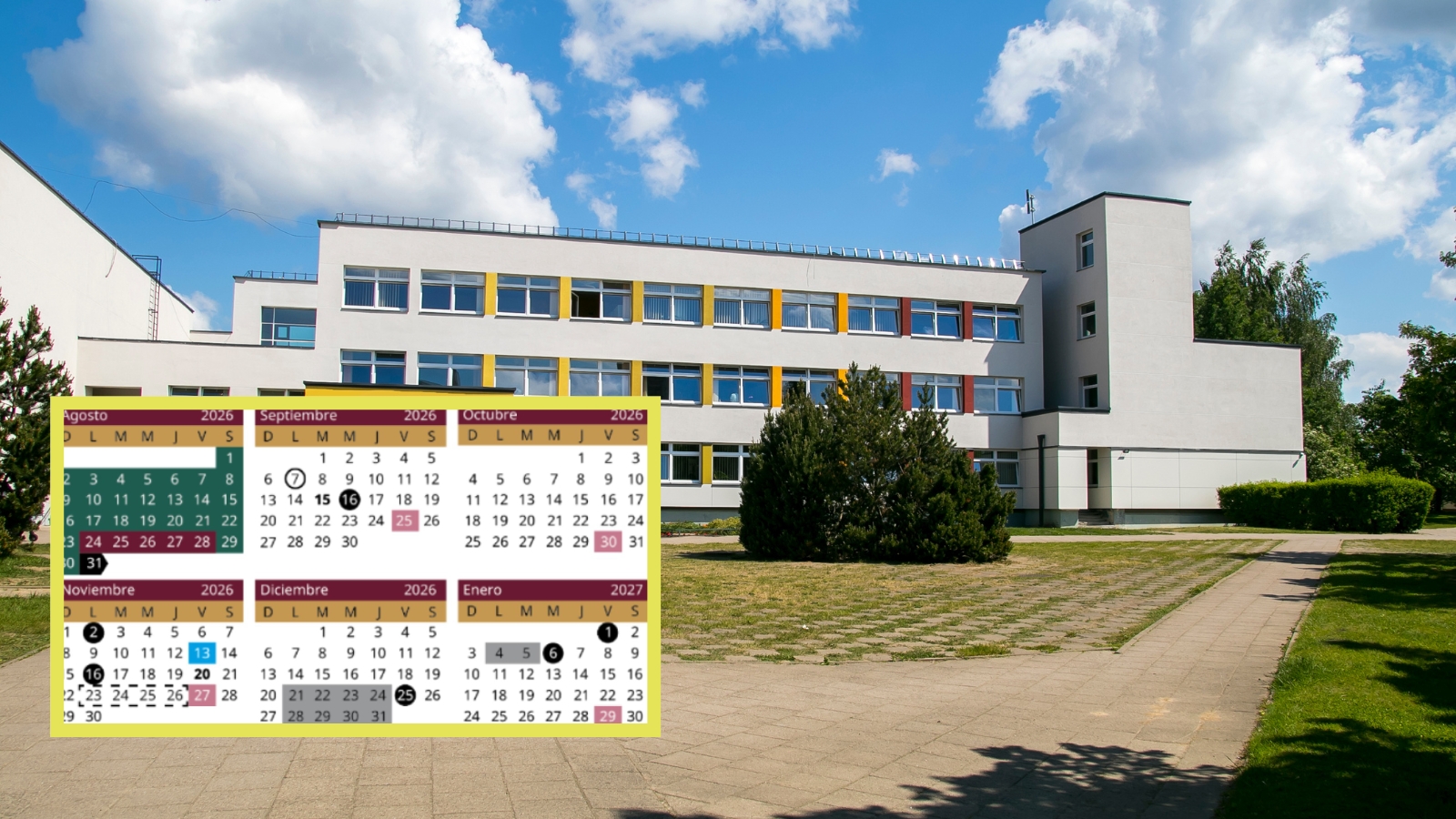 Calendario escolar SEP 2026-2027