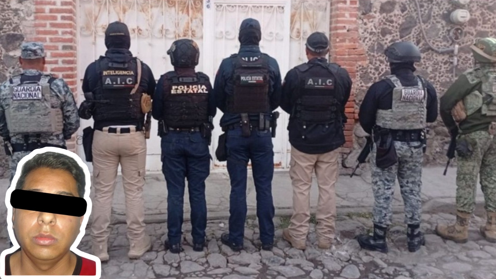 Detención de encargado del C2 en Villa de Tezontepec