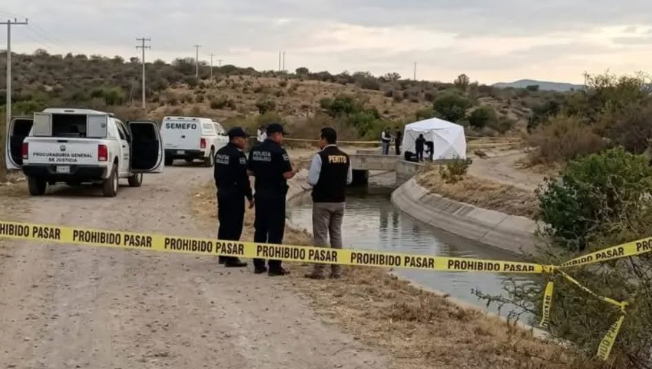 hallan cádaver en canal de aguas negras en Atotonilco de Tula