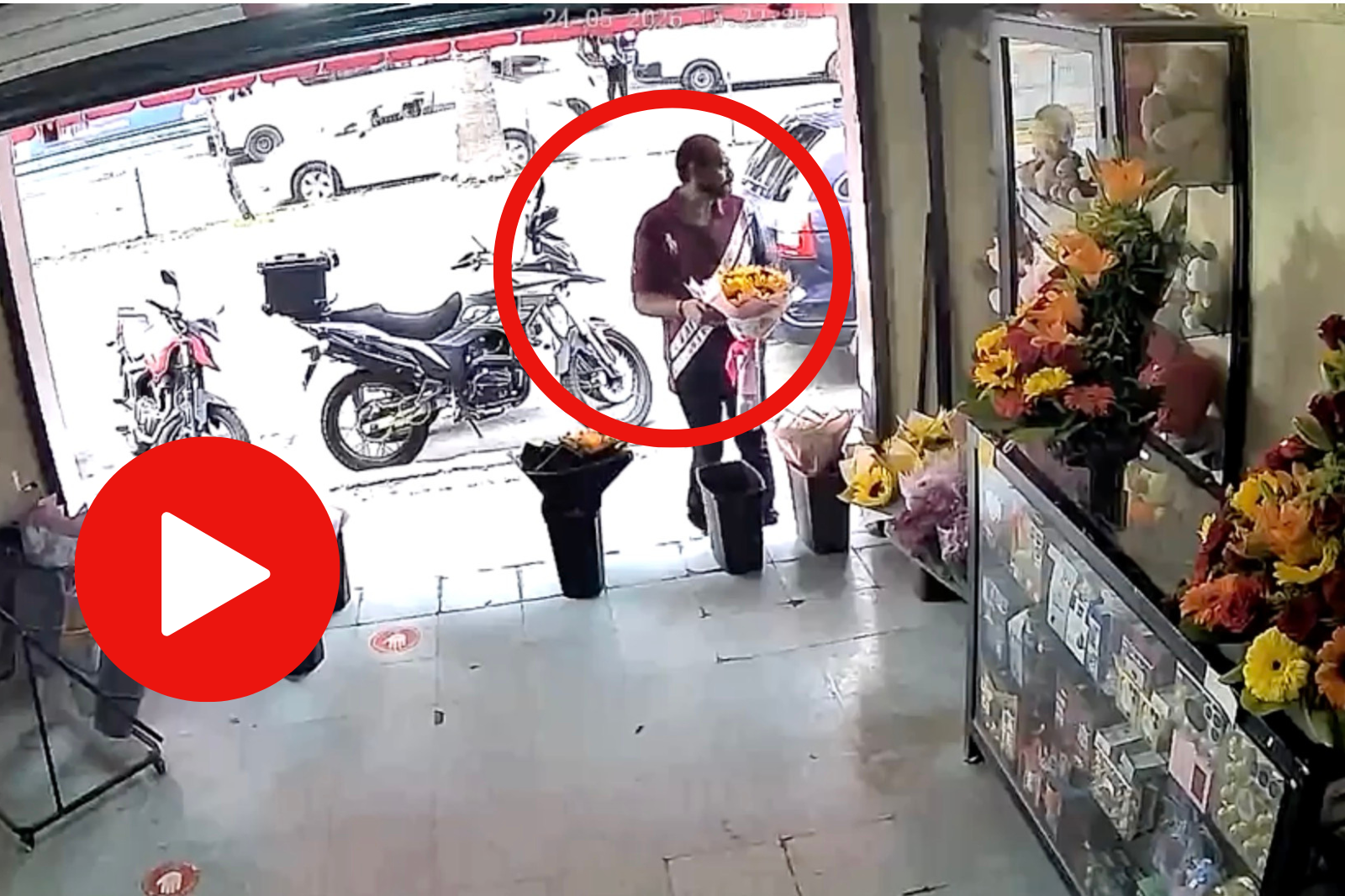 VIDEOS | Cámaras captan el modus operandi de ladrones en el centro de Tizayuca