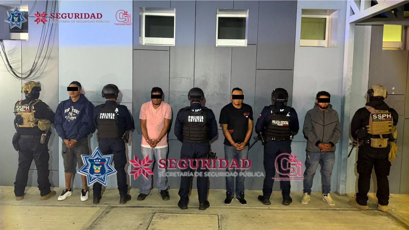 Detenidos y aseguramientos en la México-Pachuca