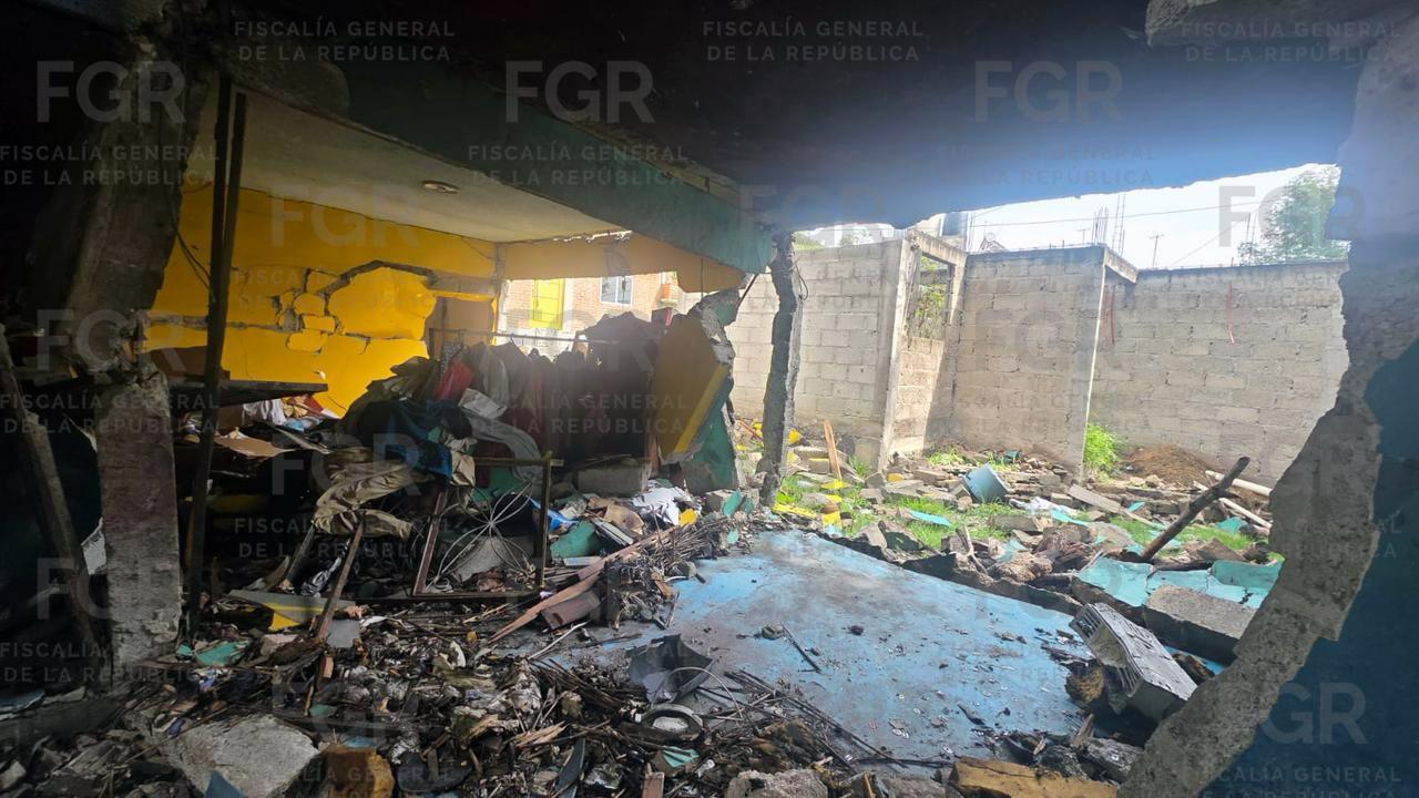 Cateo de la FGR en inmueble de Tepeji del Río