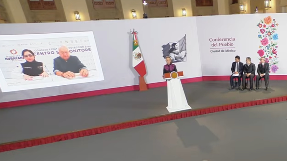 El Huracán Polo, actualmente categoría 3, se acerca a Baja California Sur. Sheinbaum pidió tomar previsiones ante su posible impacto este lunes.