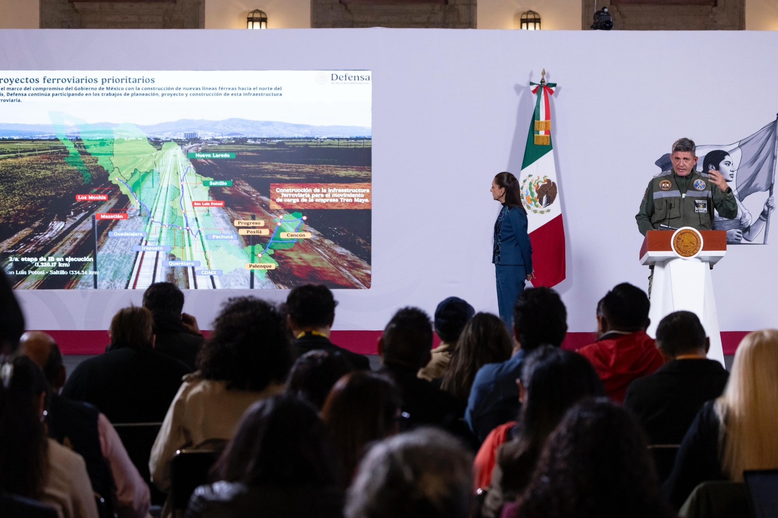 Inversión Ferroviaria alcanzará 750 mil mdp señala Sheinbaum