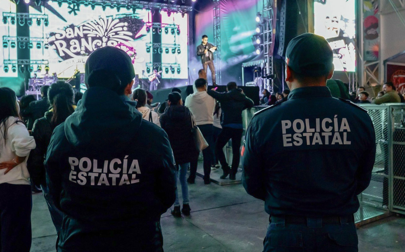 Operativo de Seguridad Feria Pachuca