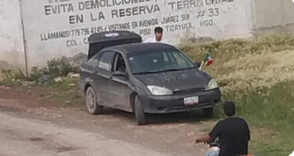 Captan a personas tirando basura en Tizayuca