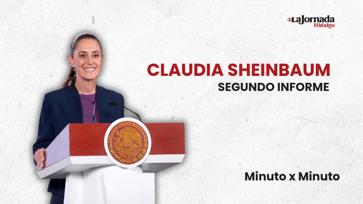 La presidenta Claudia Sheinbaum informa sobre las acciones y resultados de su administración federal.