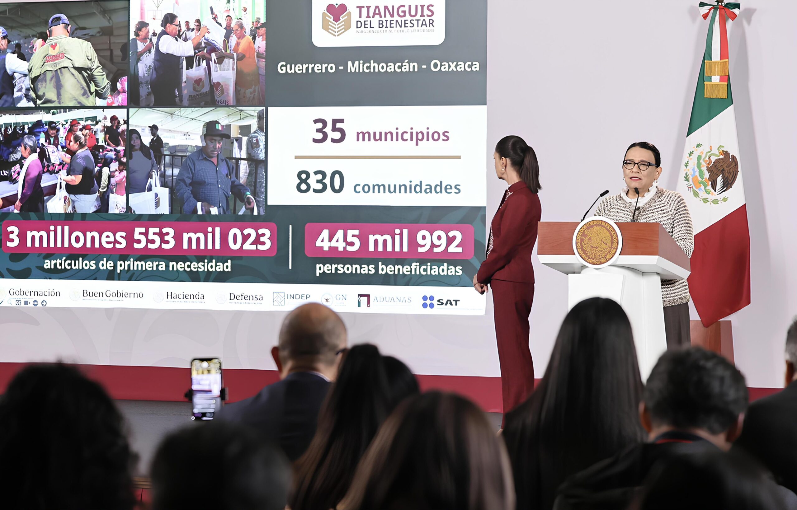 En dos años, Gobierno de Sheinbaum lleva 8.6 millones de apoyos y trámites a comunidades de México