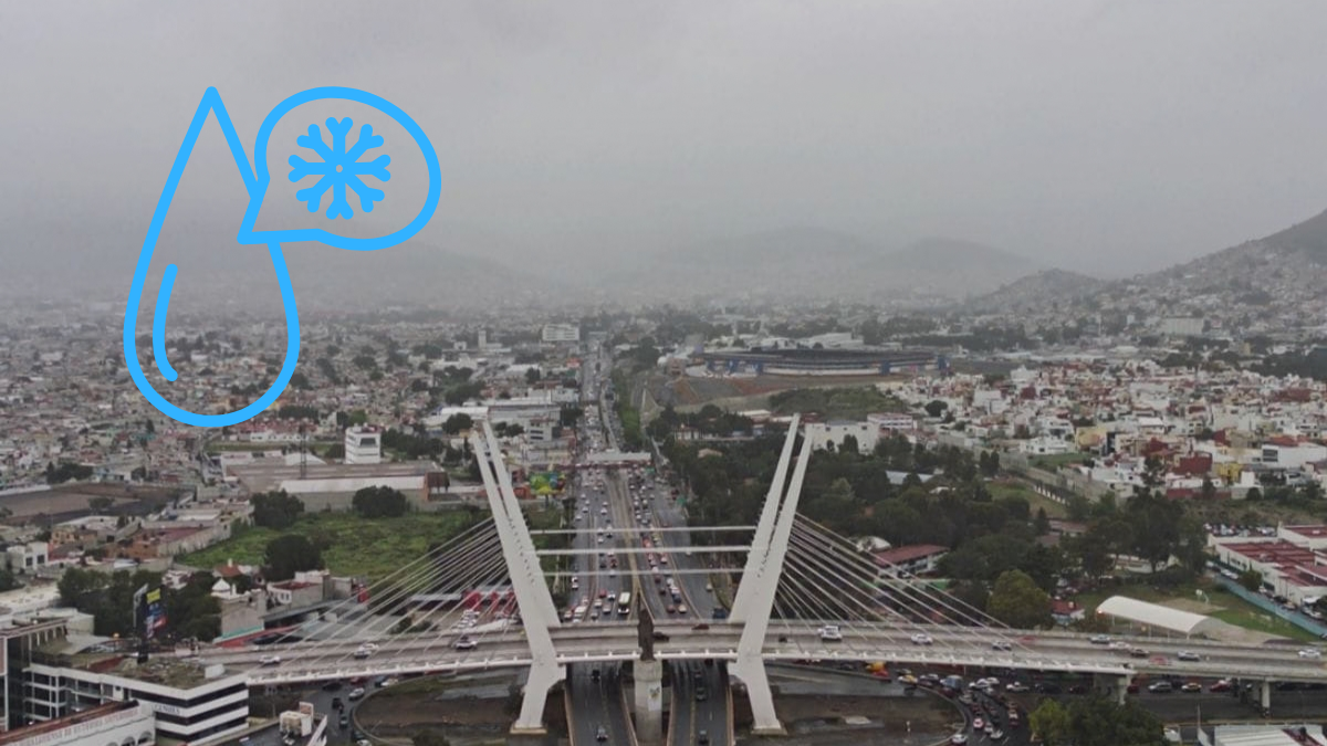 El Frente Frío en México favorecerá un descenso de temperaturas y lluvias en distintas regiones, incluida Hidalgo.