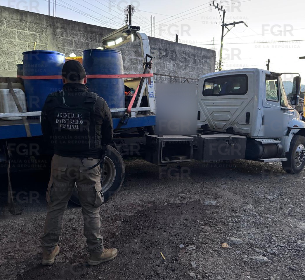 FGR asegura hidrocarburo en Tenango de Doria